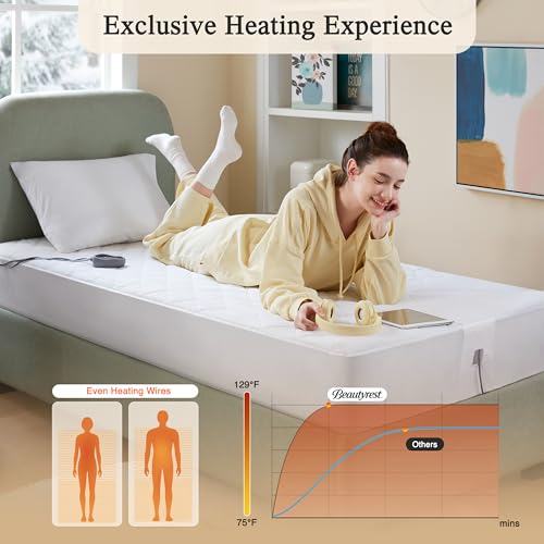 Heated Mattress Pad with Secure Comfort Technology - Twin XL