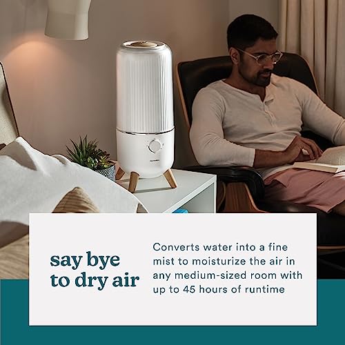 Ultrasonic Cool Mist Humidifier 0.97-Gallon Tank with Aromatherapy and Night-Light