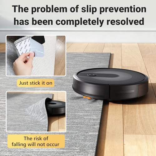 24-Pack Reusable Rug Grippers - Anti-Slip Rug Pads for Hardwood Floors