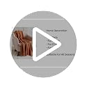 Boho Knitted Throw Blanket with Tassels, Soft Geometric Cream Throw 50x60