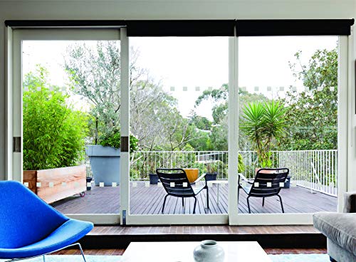 Glass Alert Frosted Window Stickers for Glass Doors - Visibility Safety Markers