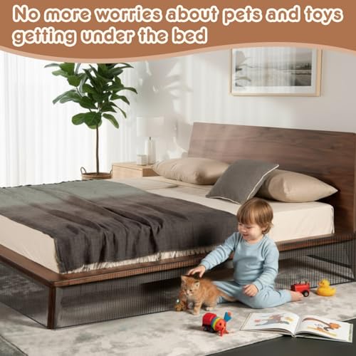 Under Bed & Couch Blocker for Pets & Toys - 16" Extra Tall PVC Barrier