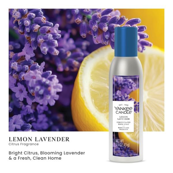 Lemon Lavender Concentrated Room Spray Air Freshener - 3 Pack