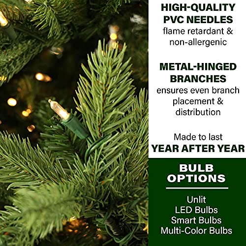 Fraser Hill Farm 6.5-Ft Foxtail Pine Unlit Christmas Tree - 59in Diameter (6ft 6in)