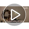 15-Inch Gold Starburst Christmas Tree Topper with 150 LEDs & Remote
