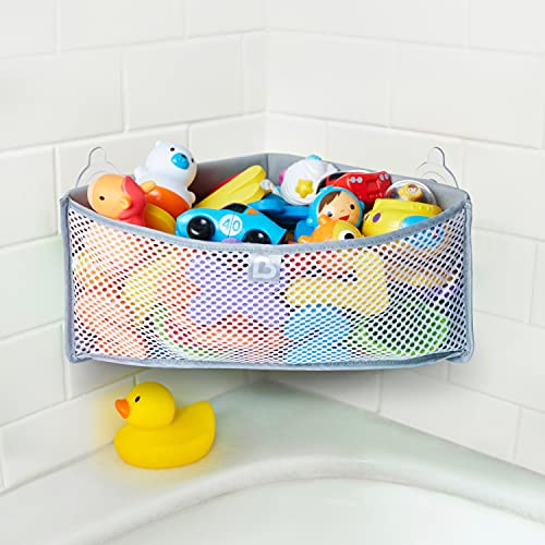 Munchkin High 'n Dry Corner Bath Toy Organizer, Quick-Dry Storage Mesh
