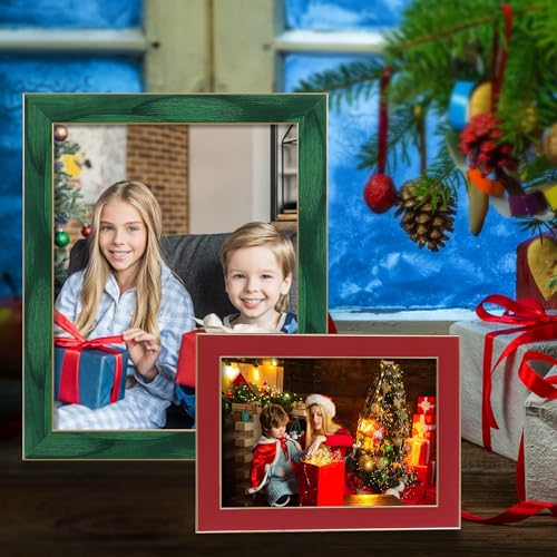 CORE ART 5x7 Red Picture Frame with HD Plexiglass – 1 Pack, Classical Red