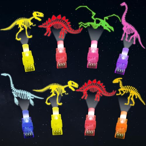 36-Piece Dinosaur LED Finger Lights Projection Toys for Party Favors