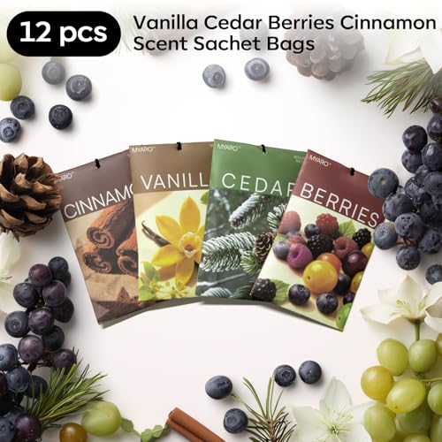 20 Pack Assorted Scented Sachets for Closet, Drawer, and Home Deodorizer