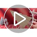 LemonRoad 6-Piece Christmas Tree Shaped Bamboo Cutting Board Gift Set with Utensils & Accessories