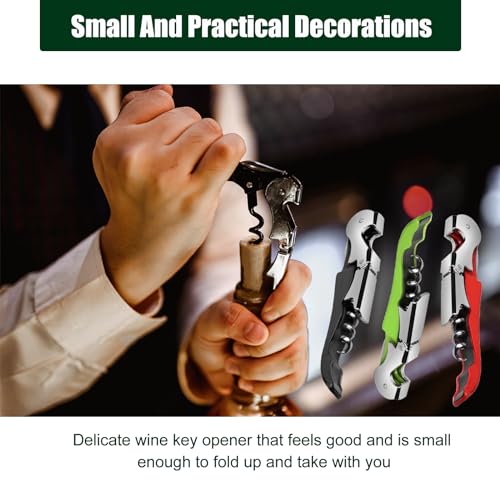 36 Pack Stainless Steel Wine Bottle Openers with Foil Cutters - Multi-Color Barware Tool Set
