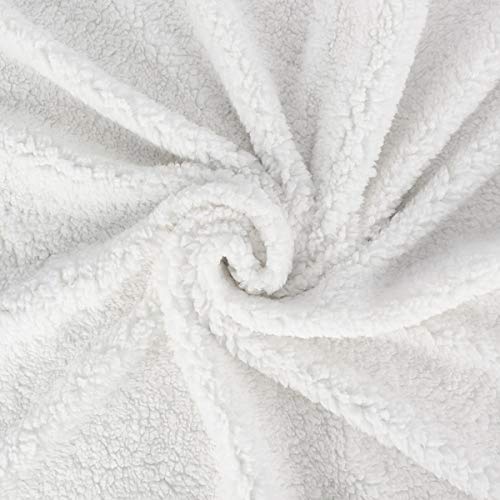 American Baby Company Heavenly Soft Chenille Sherpa Blanket Set, 3D Pink Cloud, for Girls