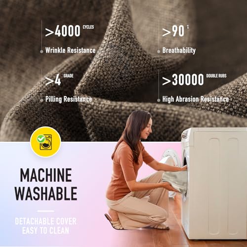 Cooling Gel Memory Foam Chair Cushions, U-Shaped Non-Slip Seat Pads, Set of 4