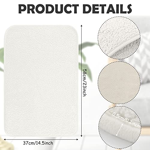 Recliner Headrest Covers - Non-Slip Sofa Protector Set (Beige)