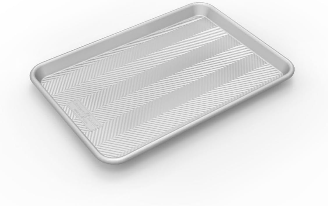 Nordic Ware Prism Jelly Roll Pan - Perfect for Baking | 1 Pack, Natural Finish