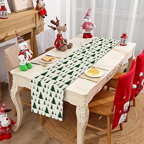 GAGEC Christmas Table Runner 13x72 Inch Xmas Holiday Home Kitchen Decor