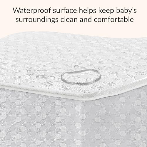 Dream On Me 2-in-1 Honeycomb Orthopedic Crib Mattress - White, GREENGUARD Gold Certified