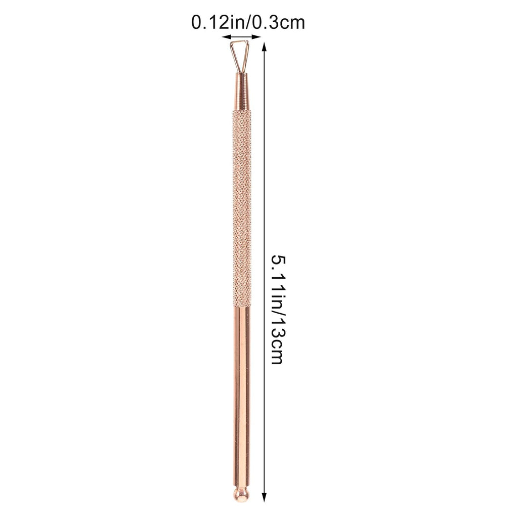 Uonlytech Stainless Steel Cuticle Pusher - Gel Polish Remover Tool for Manicure & Pedicure