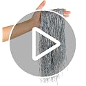 Silver Christmas Tinsel Icicles - 2000 Strands 19.7" Shiny Mylar Foil