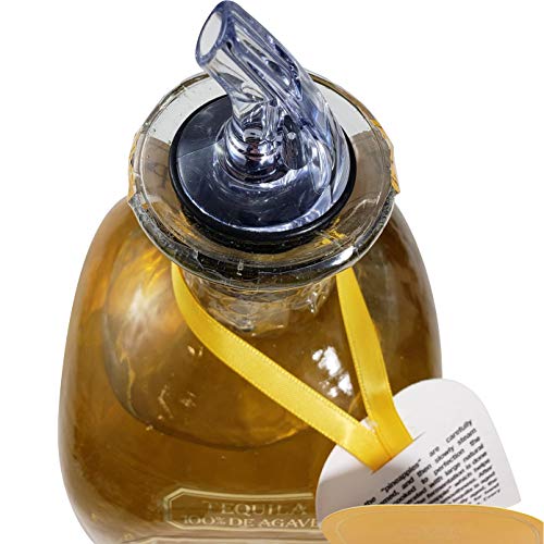 AmeriPour 1.5oz Liquor Pourer Spouts - 3 Pack Made in USA, No Leak, Perfect Cocktail Pour