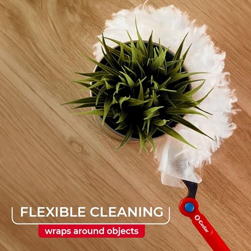 Heavy Duty Extendable Duster Kit with 3 Disposable Refills - 3 Ft Handle