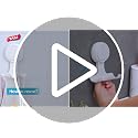 2-Pack Powerful Suction Cup Razor Holder for Shower - No Drill Wall Mount