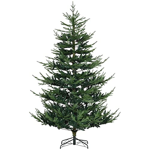 7.5 Foot Artificial Christmas Tree - Realistic Nordic Pine, 1218 Tips