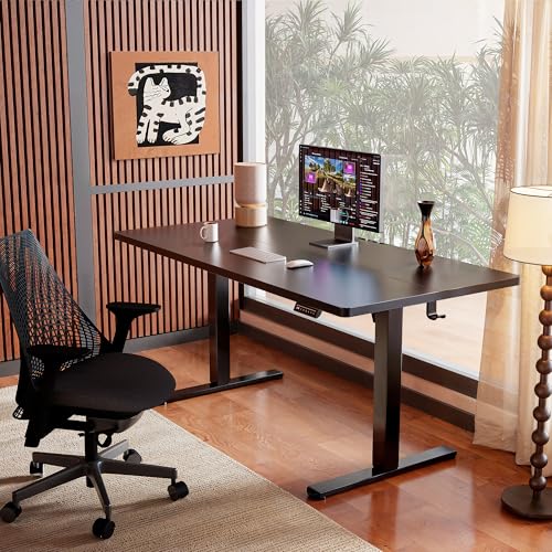 ErGear 48x24 Electric Standing Desk Height Adjustable Sit-Stand Workstation