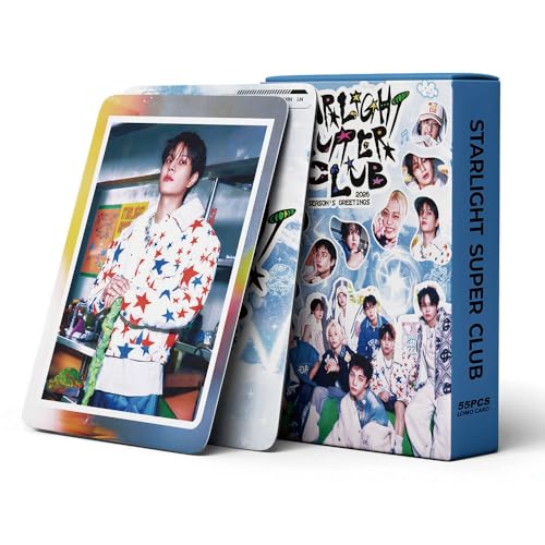 55PCS Music Group Photo Cards Set - 2026 Collection Lomo Cards