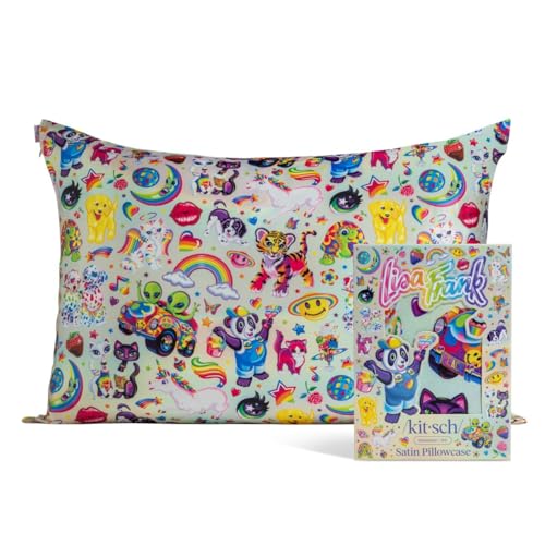 Lisa Frank x Kitsch Satin Pillowcase - The Fantastic World of