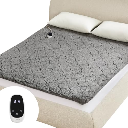 Heated Mattress Pad Twin XL - 9 Heat Settings, Deep Pocket, Machine Washable