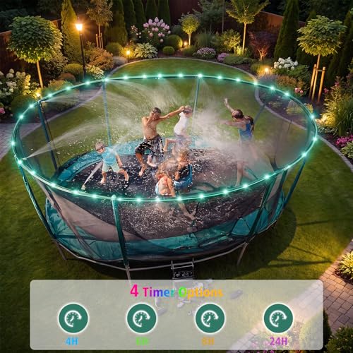53ft 160 LED Waterproof Rope Lights, Battery & USB Powered Color Changing