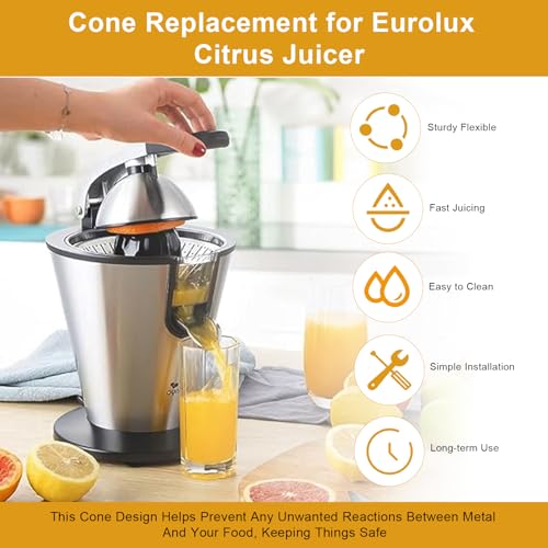 Citrus Juicer Replacement Cone for ELCJ-1600S ELCJ-1700S ELCJ-1900S Models