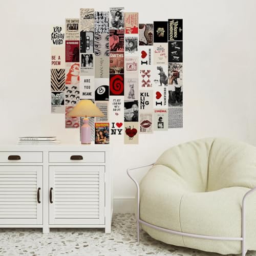 Downtown Girl Wall Collage Kit 50Pcs Y2K Room Decor Aesthetic Vintage Posters