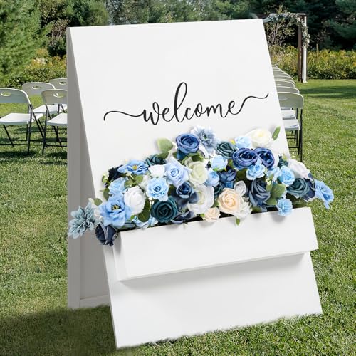 Artificial Wedding Flower Swag for Welcome Signs and Centerpieces