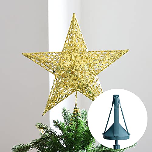 Universal Christmas Tree Topper Holder - Adjustable Twist-On Support