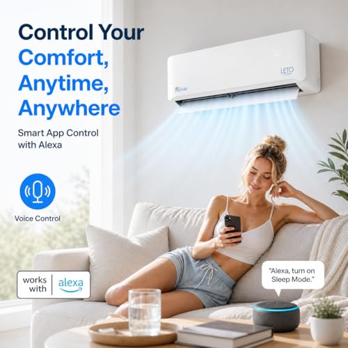 12000 BTU Mini Split Air Conditioner and Heat Pump 110V Inverter
