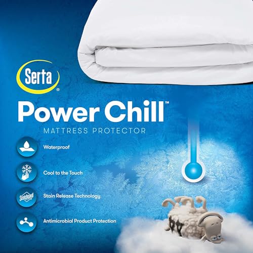 Cooling Waterproof Mattress Protector for Twin XL Beds - Soft & Breathable