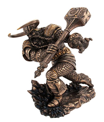 Pacific Giftware Mighty Thor with Hammer Norse Mythology God Resin