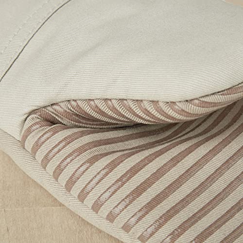 Non-Slip Heat Resistant Mini Oven Mitt Set - 2 Piece Silicone Grip (Tan)