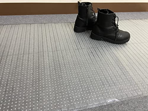 Clear Vinyl Carpet Protector Runner - Waterproof Aisle Guard 2'2" x 29'
