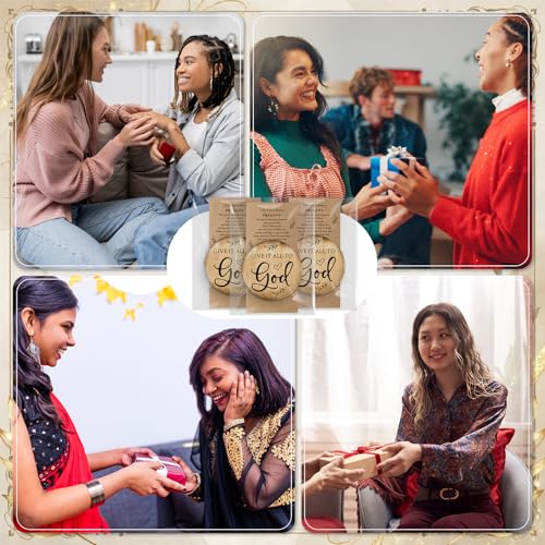 50 Sets Christian Gifts for Women Pocket Mirrors - includes 50 cards & 50 gift bags