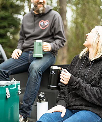 Stanley Stay-Chill 24 oz Matte Black Insulated Beer Stein - Keeps Drinks Cold
