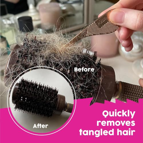 Pikk-it Vacuum & Hair Brush Cleaner Tool - Tangle & Hair Removal, Model 1