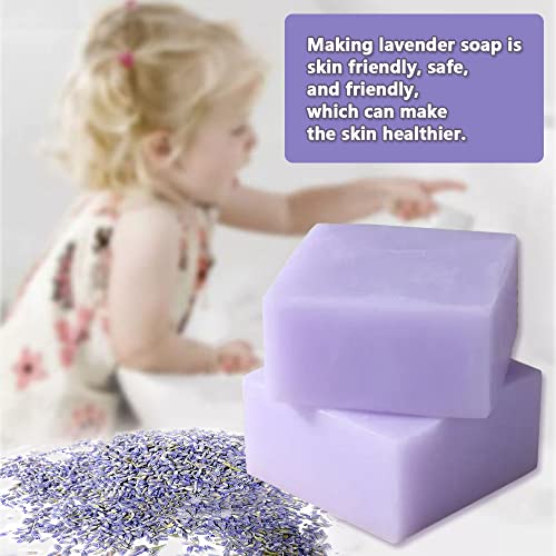Dried Lavender Flowers, 1 lb Natural French Blue 5A Buds for DIY Crafts