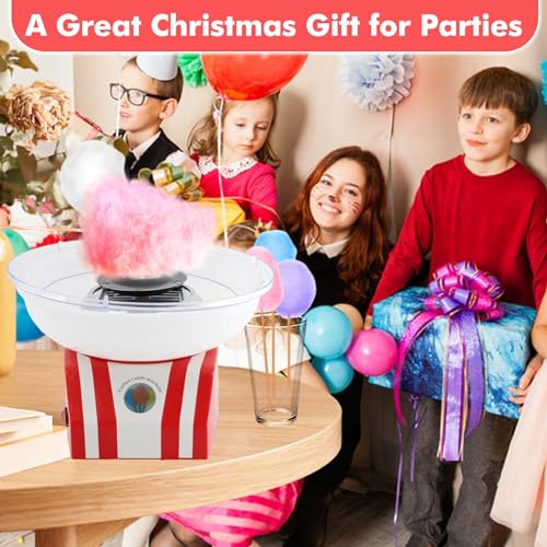 Kids Cotton Candy Machine Maker for Home Birthday & Party Fun