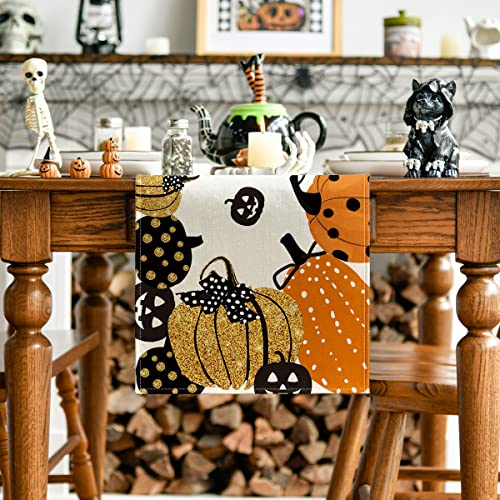 Artoid Mode 13 x 90 Inch Halloween Table Runner, 210 GSM Polyester