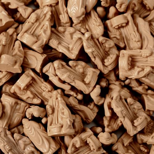 100 Pcs Nativity Scene Resin Mini Figurines – Baby Jesus, Mary & Joseph – Weysat 100/ Nativity