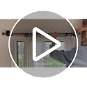 Self-Adhesive Curtain Rod Brackets - No-Drill Wall Holders, 4 Pack (Black)