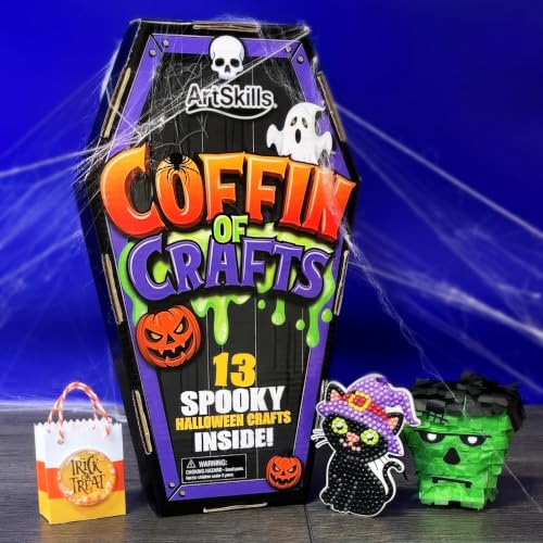 Halloween Advent Calendar Craft Kit for Kids - 13 Spooky DIY Crafts